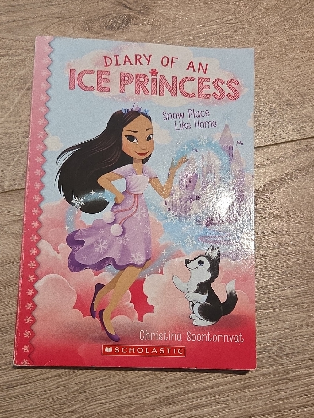 Scholastic Ice Princess Storybook - Pink & Purple Cover